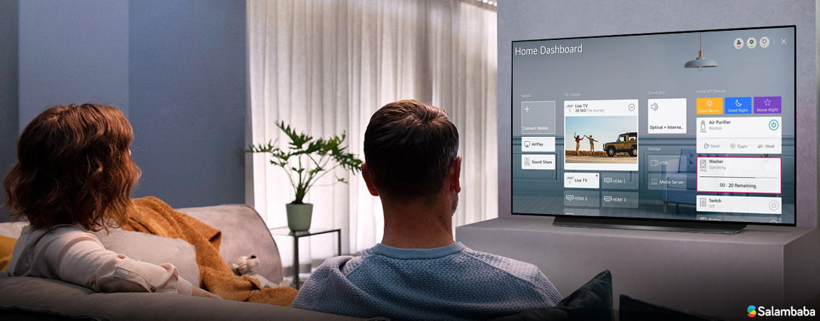 امکانات هوشمند اسمارت تی وی ال جی 65cx